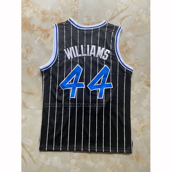 Maglia Orlando Magic Brandon Williams No 44 Mitchell & Ness 2009-10 Nero